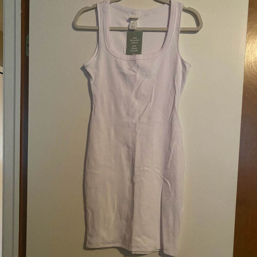H&M basic white dress. Size small